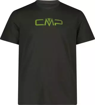 CMP Rundausschnitt Logo Funktionsshirt kurzarm pine (Herren) (39T7117P-F963)