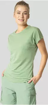 Odlo Ascent 365 Funktionsshirt kurzarm loden frost melange (Damen) (551351-40416)