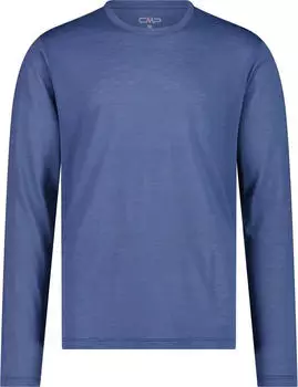 CMP Unlimitech Performance Merino Funktionsshirt langarm bluestone (Herren) (34N0897-N825)