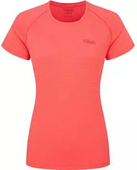 Rab Sonic Funktionsshirt kurzarm hibiscus (Damen) (QBL-02-HIB)