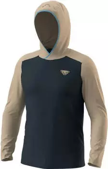 Dynafit Traverse Sun Hoodie Funktionsshirt langarm rock khaki (Herren) (08-0000071879-4490)