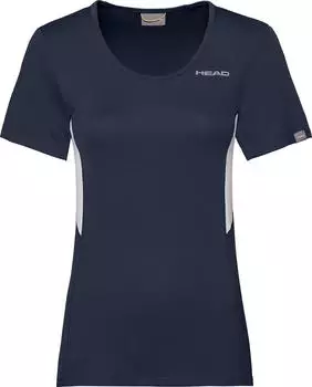 Head Club Tech Funktionsshirt kurzarm dark blue (Damen) (814349-DB)