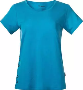 Bergans Vaagaa Adventure Merino Funktionsshirt kurzarm aqua lagoon (Damen) (3243-25684)