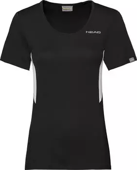 Head Club Tech Funktionsshirt kurzarm schwarz (Damen) (814349-BK)