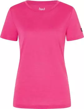 super.natural Essential Tee Funktionsshirt kurzarm pinky rose (Damen) (SNW01869043H)