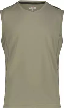 CMP Einfarbig Funktionsshirt &auml;rmellos sage (Herren) (3T59977-E663)