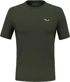 Salewa Puez Melange Dryton Funktionsshirt kurzarm dark olive (Herren) (00-0000028867-5280)