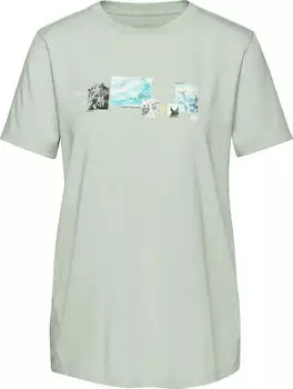 Mammut Mountain 3308m Funktionsshirt kurzarm silver sage (Damen) (1017-06510-1288)