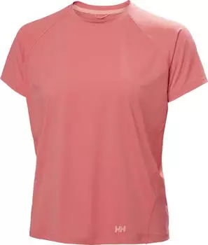 Helly Hansen Shine Solen Funktionsshirt kurzarm sunset pink (Damen) (49577-098)