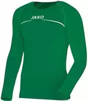 Jako 6452_06, Jako Comfort Longsleeve, gr&uuml;n, Gr. XL