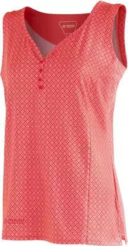 Maier Sports Pandy Funktionsshirt &auml;rmellos red allover (Damen) (250012-1472)