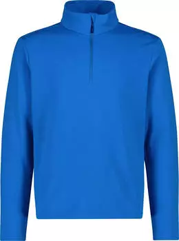 CMP Fleece Stretch Performance Funktionsshirt langarm royal blue (Herren) (3E15747-L573)