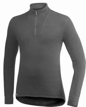 Woolpower Zip Turtleneck 200 grey