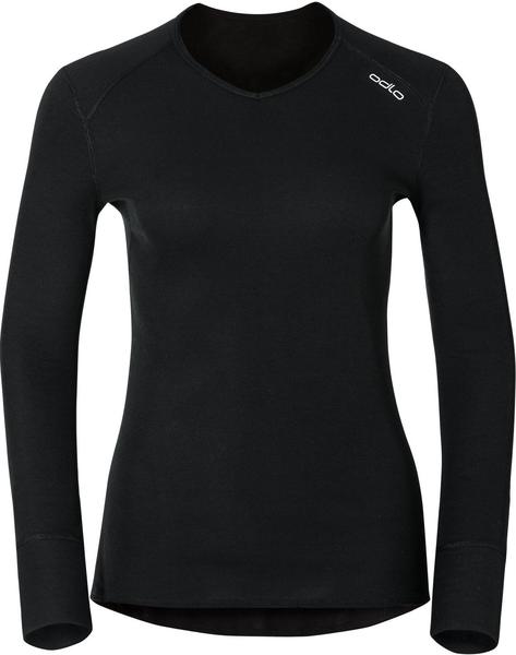 Odlo Shirt l/s V-Neck Warm Women (190881) black