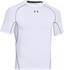 Under Armour Men's HeatGear Compression Short Sleeve white