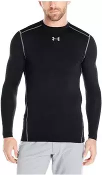 Under Armour Herren Kompressionsshirt UA ColdGear Armour lang&auml;rmlig dunkelgrau