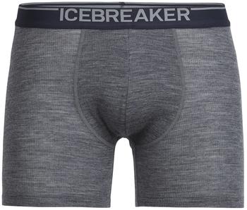 Icebreaker Anatomica Rib Boxers (103605) gritstone hthr/stealth Gr. L