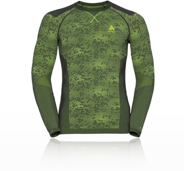 Odlo Herren Blackcomb Evolution Warm Longsleeve grün