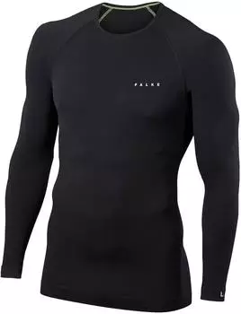 Falke Men Long Sleeved Shirt Warm (39611) black