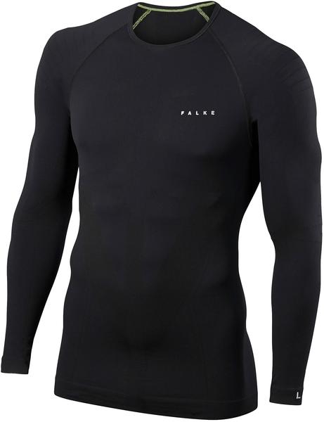 Falke Men Long Sleeved Shirt Warm (39611) black