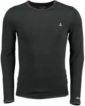Schöffel Merino Sport Shirt Long Men dark grey