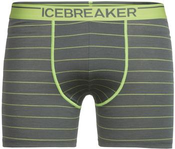 Icebreaker Anatomica Boxers (103029) metal green/citron