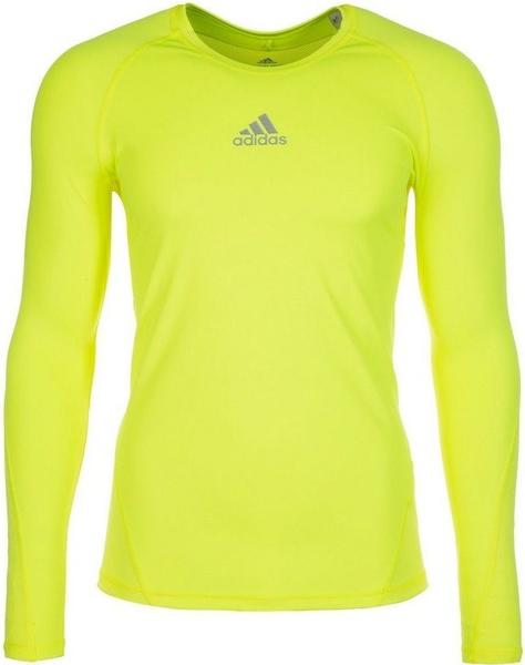 Adidas Alphaskin Longssleeve Shirt solar yellow