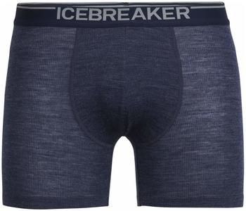Icebreaker Anatomica Rib Boxers (103605) fathom heather/admiral