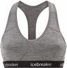 Icebreaker 103020004S, Icebreaker Women Sprite Racerback Bra Gritstone HTHR (S)