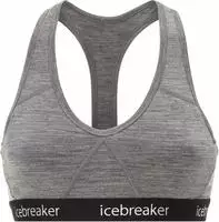 Icebreaker 103020, Icebreaker Sprite Racerback Bra Women gritstone hthr/black -