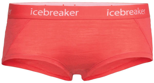 Icebreaker Sprite Hot Pants poppy red