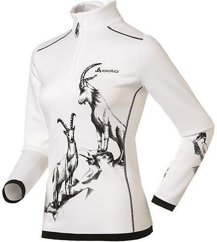 Odlo Shirt l/s Turtle Neck 1/2 Zip Warm Trend Women
