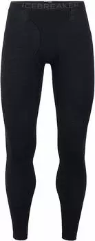 Icebreaker Mens 200 Oasis Leggings w Fly Black/Monsoon Icebreaker Mens 200 Oasis Leggings w Fly Black/Monsoon