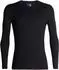 Icebreaker Mens 200 Oasis LS Crewe Black