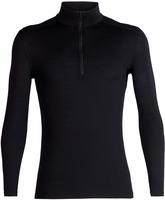 Icebreaker - 200 Oasis Half Zip Longsleeve Herren schwarz