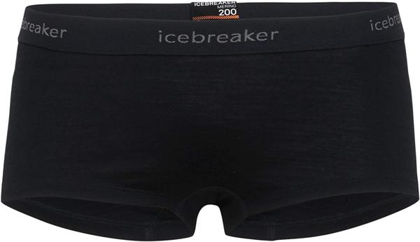 Icebreaker Wmns 200 Oasis Boy shorts Black