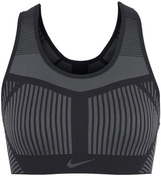Nike FE/NOM Flyknit Sports-Bra black/dark grey