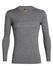 Icebreaker 200 Oasis LS Crewe Single Line Ski Men gritstone heather