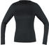 Gore Wmn BL Thermo L/S Shirt black