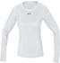 Gore Wmn GWS BL Thermo L/S Shirt light grey/white