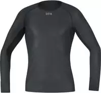 GOREWEAR 100323, GOREWEAR Gore Windstopper Base Layer Herren Laufshirt (Schwarz M