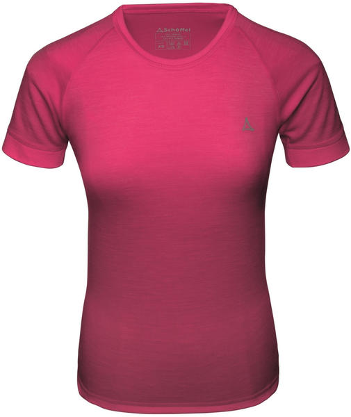 Schöffel Merino Sport Shirt 1/2 Arm Women raspberry sorbet