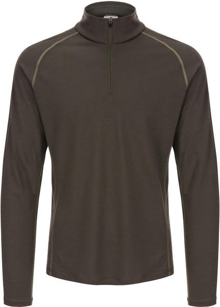 Super Natural Base 1/4 Zip 175 Men killer khaki/ bamboo