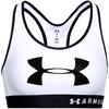 Under Armour 1344333-100, BH Under Armour Mid Keyhole Graphic XS Weiß female
