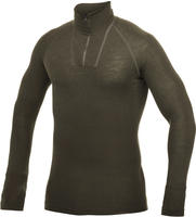 Woolpower 67166-130, Woolpower Unterhemd Zip Turtleneck Lite - Pine Green / M Herren