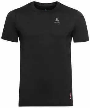Odlo Men's Natural + Light Short-Sleeve Base Layer Top (110642) black