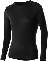 L&ouml;ffler 23144, L&Ouml;FFLER Damen Unterhemd W SHIRT L/S TRANSTEX LIGHT BLACK female