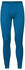 Odlo Men's Natural 100 % Merino Warm Baselayer Pants mykonos blue
