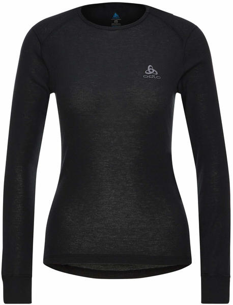 Odlo Women's Active Warm Eco Long-Sleeve Baselayer Top black