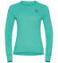 Odlo Women's Active Warm Eco Long-Sleeve Baselayer Top cockatoo